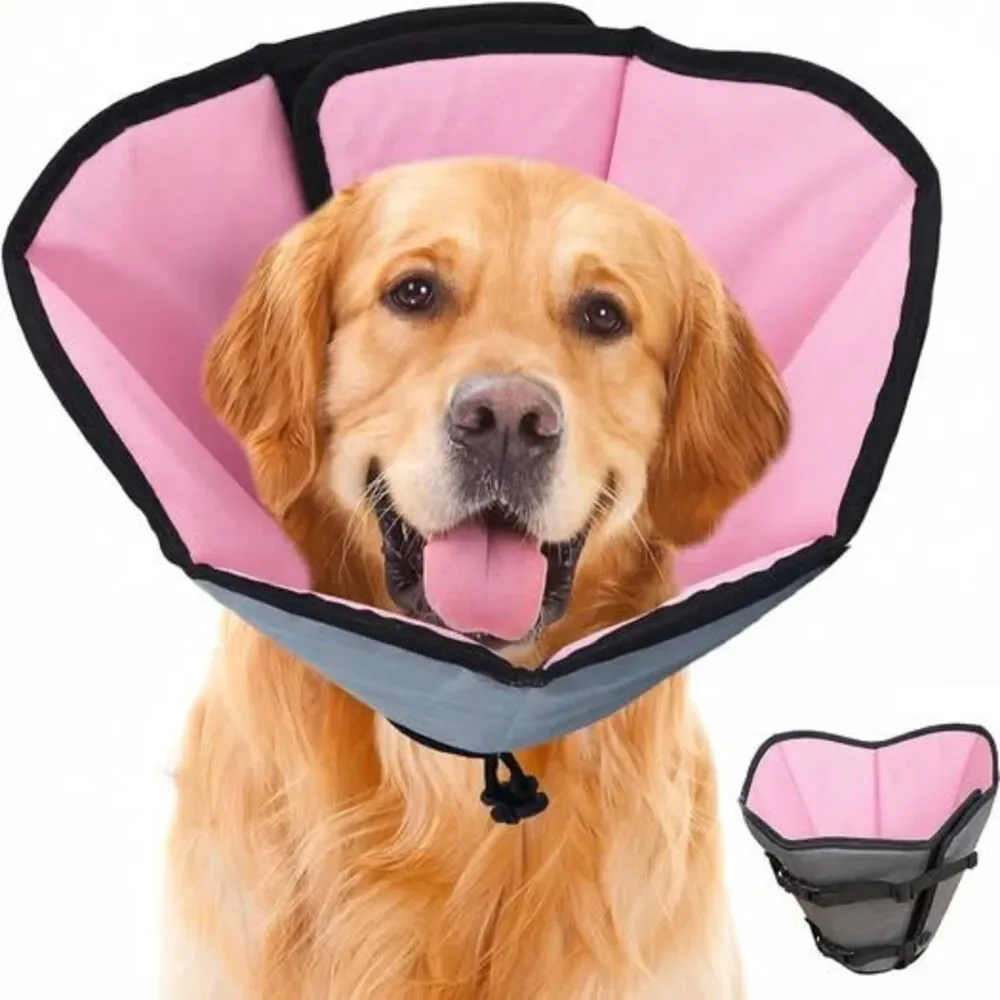 Pink Ipetstation Soft Pet Recovery Cone